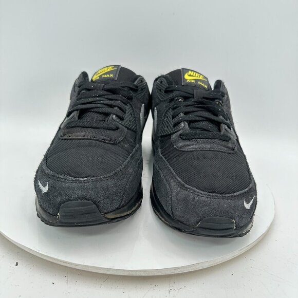 Nike Air Max 90 Men Size 10.5 DO6706-001 Black Yellow Strike Metallic Grey Shoes - Picture 2 of 11